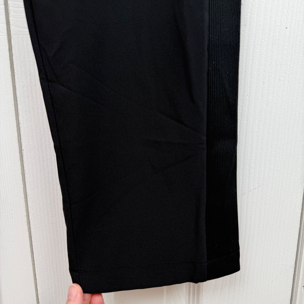 Athleta Black Brooklyn Ankle Pants Size 6 Women Stretch Travel Commuter Wicking - Picture 6 of 12